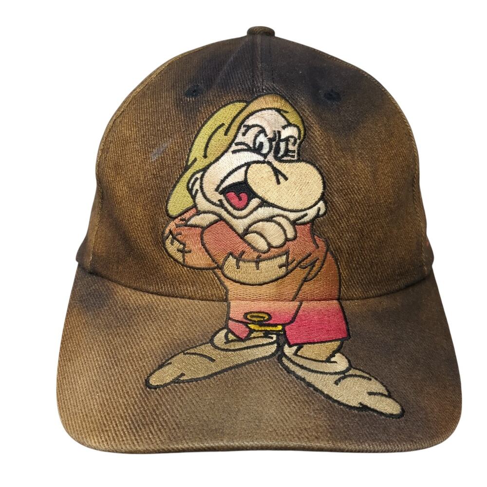 Grumpy! Grumpy! Grumpy! Snapback Cap Black Os Emb… - image 1